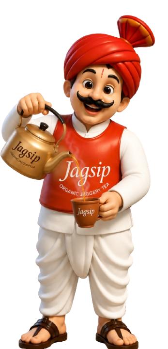 JAGSIP Tea Pouring Mascot